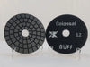 Colossal 4" Wet Pad 3.2mm Black Buff D5W324BLK Colossal Diamond Tools