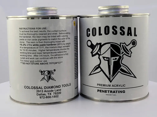 Colossal Acrylic Penetrating Quart G5ACRQT Colossal Diamond Tools