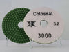 Colossal Wet Pad 3.2mm 4" 3000 Grit D1W3243000 Colossal Diamond Tools