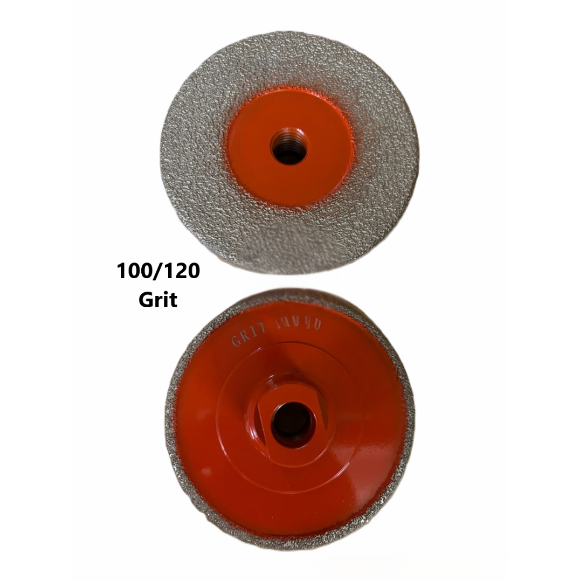 Colossal 4" 100/120 Grit Ultra Compact Porcelain Dekton Vacuum Brazed