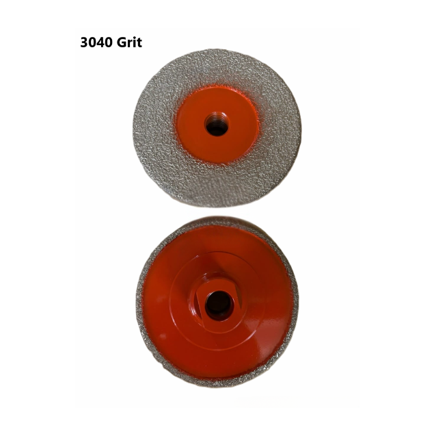 Colossal 4" 30/40 Grit Ultra Compact Porcelain Dekton Vacuum Brazed