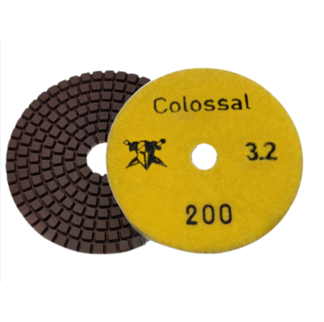 Colossal Wet Pad 3.2mm 4" 200 Grit
