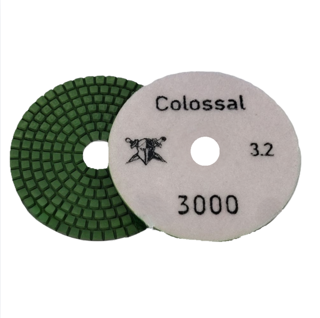 Colossal Wet Pad 3.2mm 4" 3000 Grit