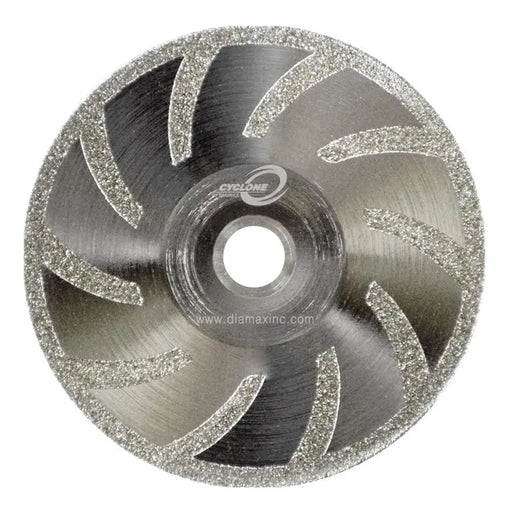 Cyclone 5" Silver Electroplated Contour Blade for Marble B11DM5 Colossal Diamond Tools