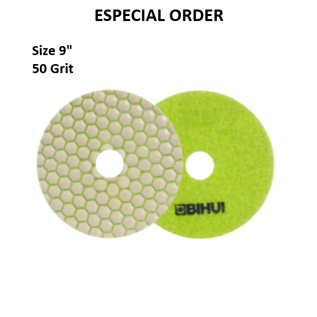 Colt Dry 9" 50 Grit Polishing Pad