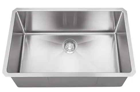 Dakota Micro Radius Single Bowl Sink OD 32" x 18" x 9 1/2" Y7MD3018 Colossal Diamond Tools