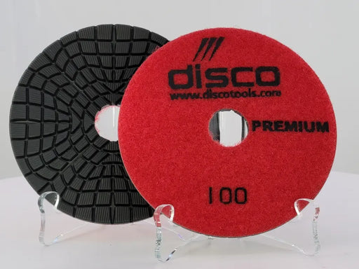Disco 4" Wet Pad 100 Grit D1DSC4100 Disco