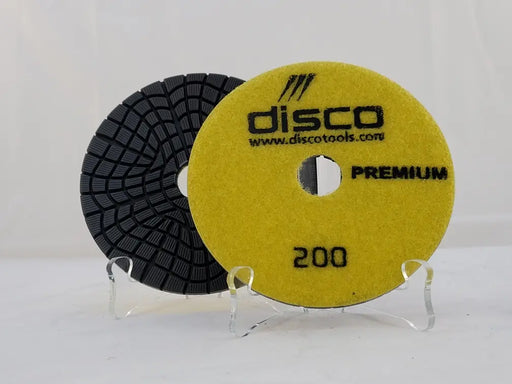 Disco 4" Wet Pad 200 Grit D1DSC4200 Disco