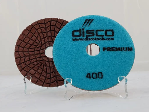 Disco 4" Wet Pad 400 Grit D1DSC4400 Disco
