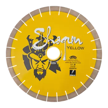 Disco Shogun Fast Cutter Yellow 16" 25mm B15SY1625 Disco