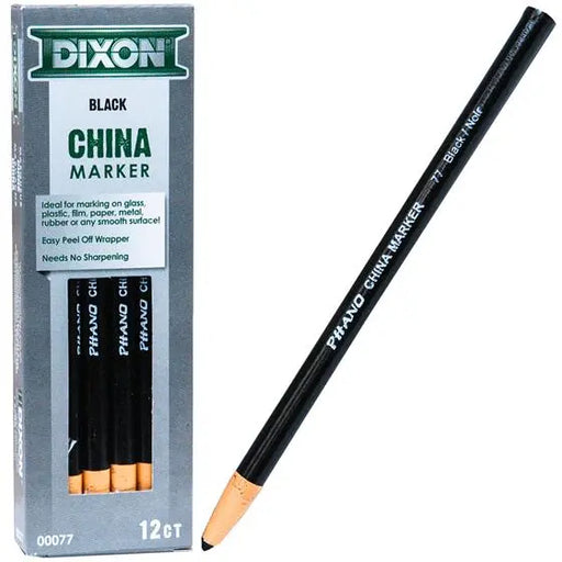 Dixon Phano China Marker - Black A0DBLK Colossal Diamond Tools