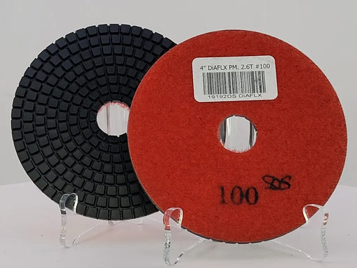 Dongsin 4" Wet Pad 100 Grit D1DS4100 Colossal Diamond Tools