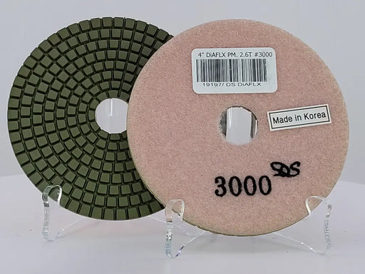 Dongsin 4" Wet Pad 3000 Grit D1DS43000 Colossal Diamond Tools