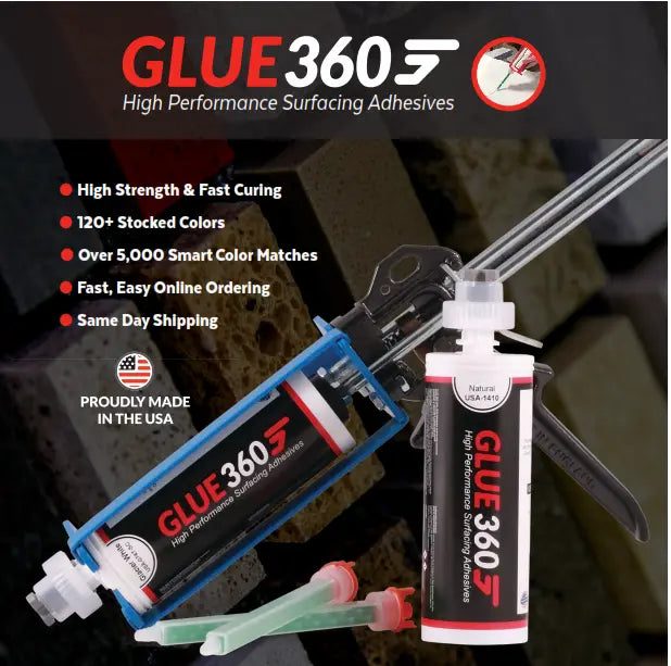 Glue 360 USA-2065 Transparent Black G9USA2065 Glue 360 Adhesives