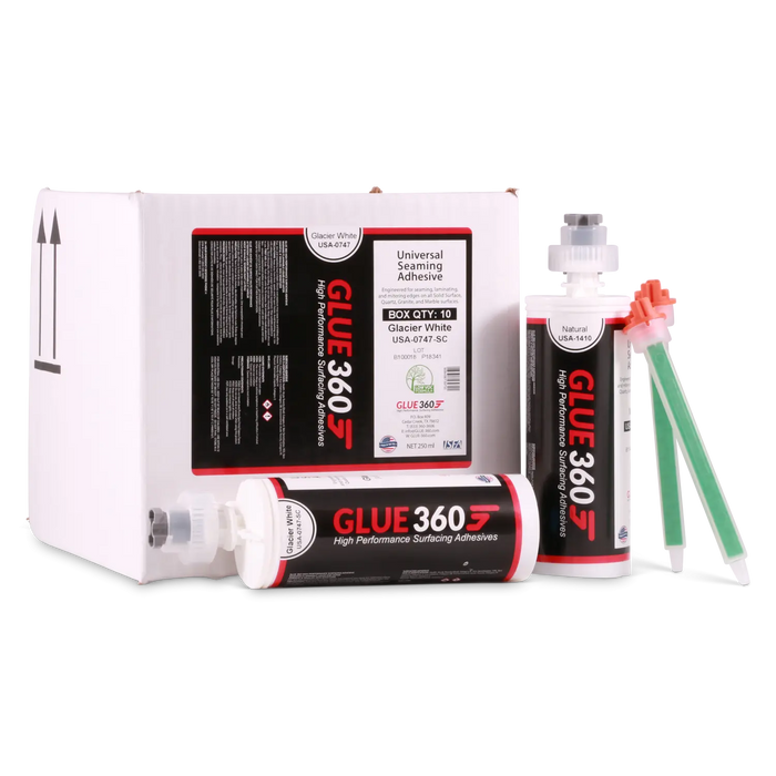 Glue 360 USA-2068 Transparent White G9USA2068 Glue 360 Cartridge Glues & Accessories