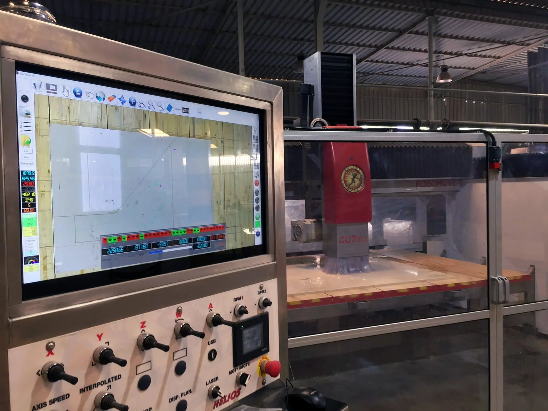 Colossal Tools, LLC Helios Cut 500 Bridge Saw Z0H5A - Colossal ...