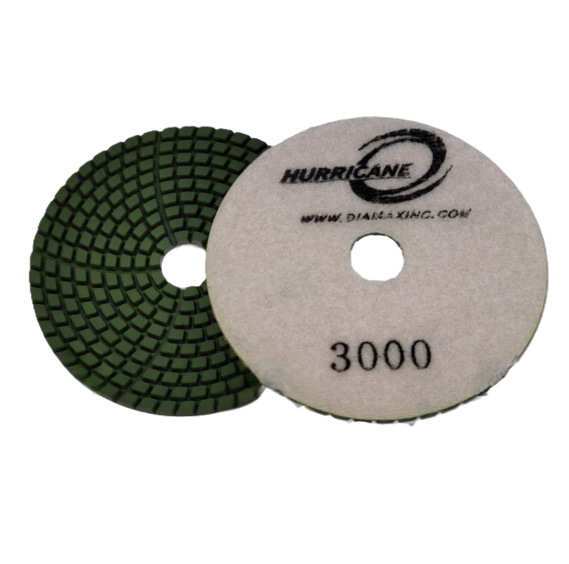 Hurricane Wet Standard Pad 4" Grit 3000