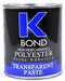 K-Bond Polyester Transparent Knife Grade Quart G2KBQ Colossal Diamond Tools