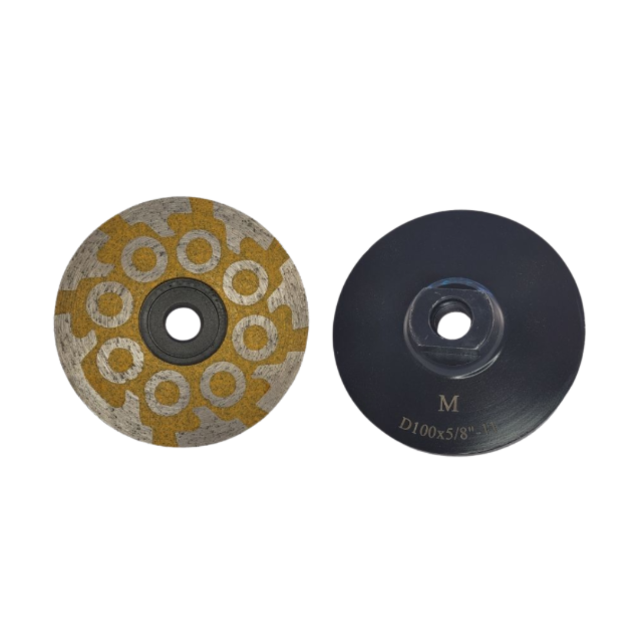 Lobo Resin Filled Cup Wheel Circle Pattern Medium