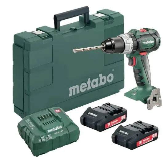 Metabo BS 18 LTX BL Cordless Drill/Screwdriver Kit 18V P12BS18LTBL Metabo