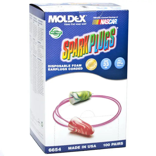Moldex Sparkplugs 6654 Corded U4M6654 Colossal Diamond Tools