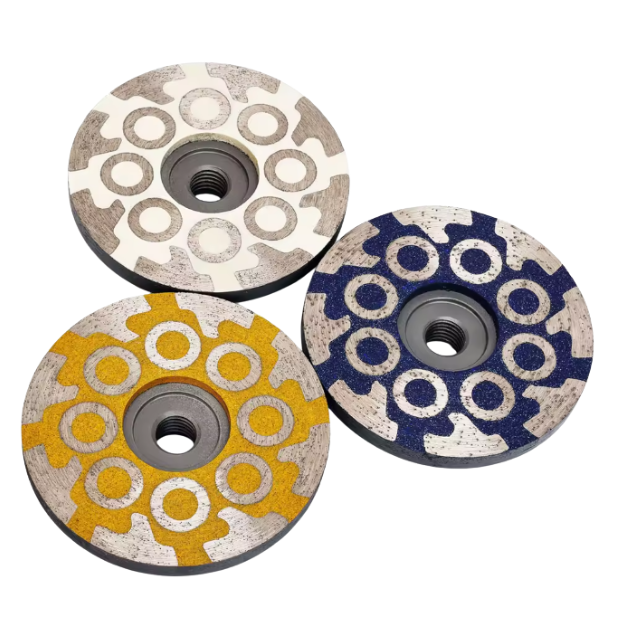 Resin Filled Cup Wheel Circle Pattern Fine