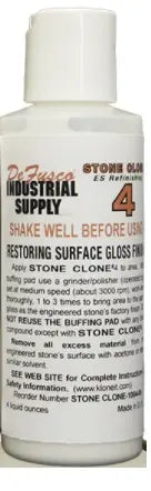 Stone Clone ES Refinishing #4 12 oz  Q7STCLONE412 Colossal Diamond Tools