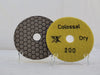Swift Hex Dry Pad 4" 200 Grit D2SD4200 Colossal Diamond Tools