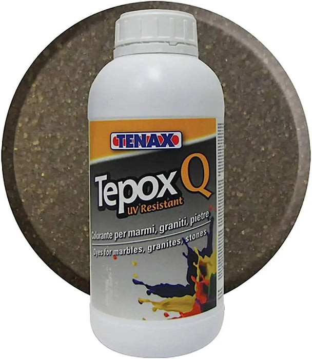 Tenax Tepox Q 1 Liter Brown Color Match Enhancer T3TPBRN1L Colossal Diamond Tools, LLC