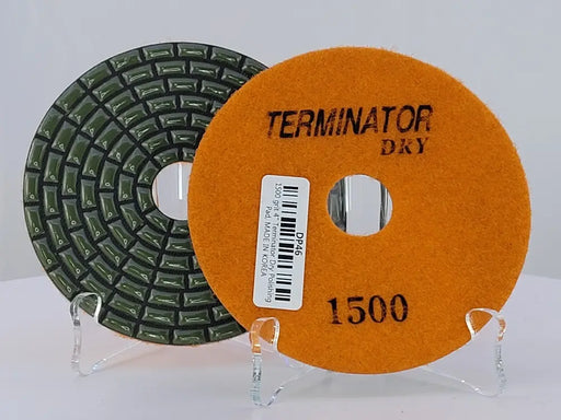 Terminator Dry Pad 4" 1500 Grit D2T41500 TERMINATOR®