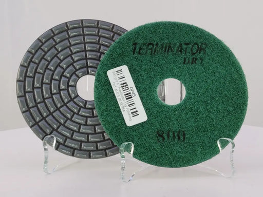 Terminator Dry Pad 4" 800 Grit D2T4800 TERMINATOR®
