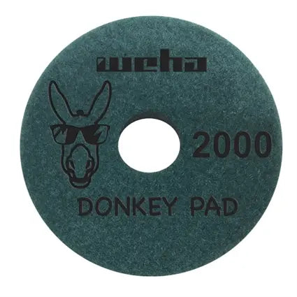 Weha 4" Donkey Pad 2000 Grit D6WD42000 Weha