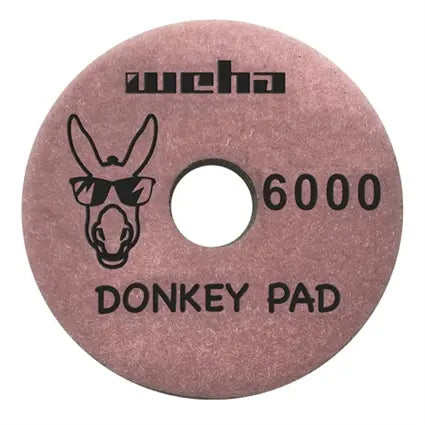 Weha 4" Donkey Pad 6000 Grit D6WD46000 Weha