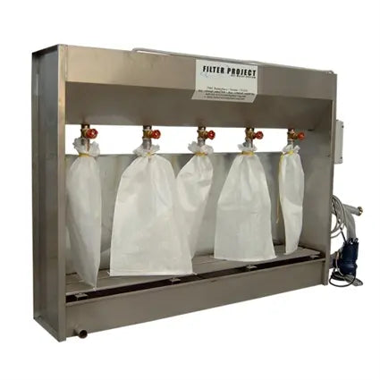Weha Sludge Dehydrator 5 Bag System For Granite, Marble, Stone Sludge P10WD5 Weha
