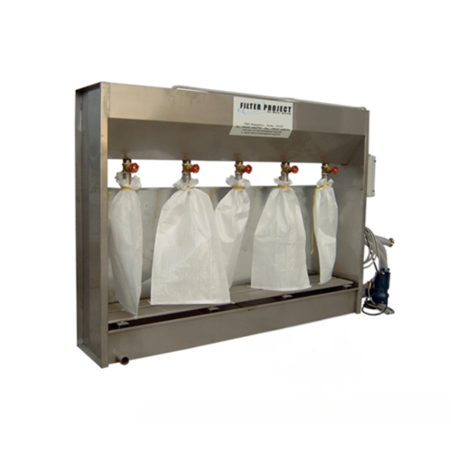 Weha Sludge Dehydrator 5 Bag System For Granite, Marble, Stone Sludge