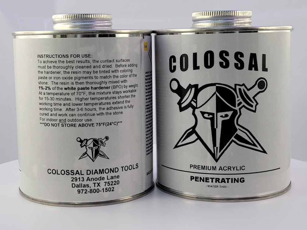 Adhesives/Glues Colossal Diamond Tools, LLC