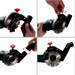 Angle Grinder Dust Shroud for Concrete Cutting (5”–9”) – side view