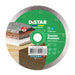 Diamond cutting disc with Distar branding and granite premium label on a white background