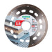 Diamond cutting disc with Distar branding on a white background