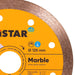 DISTAR Marble Diamond Blade 4.5"-16" front view