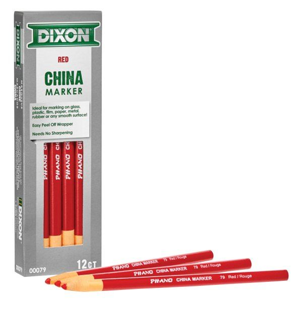 Dixon Phano China Marker - Red