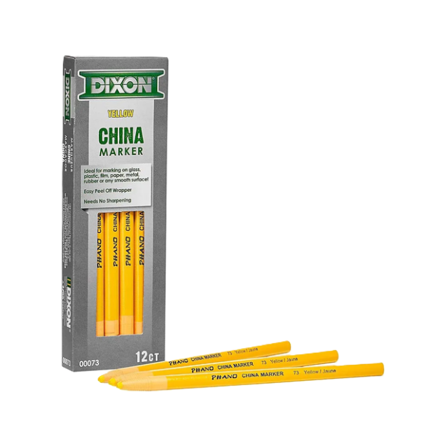 Dixon Phano China Marker - Yellow