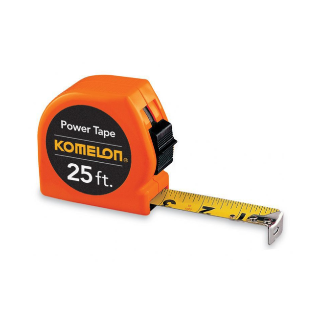 Komelon Yellow 25' Measuring Tape SM3925